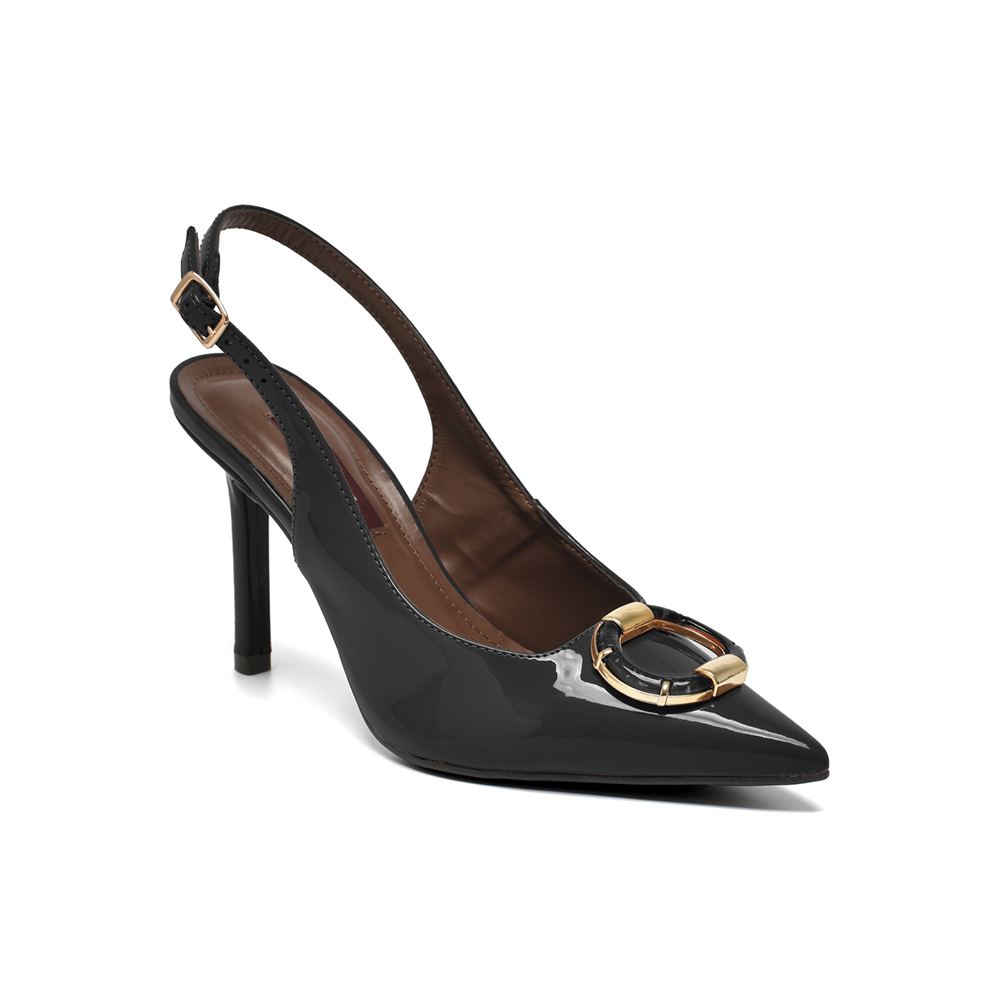 Zapato Via Marte 044023-01 Verniz Taco 9