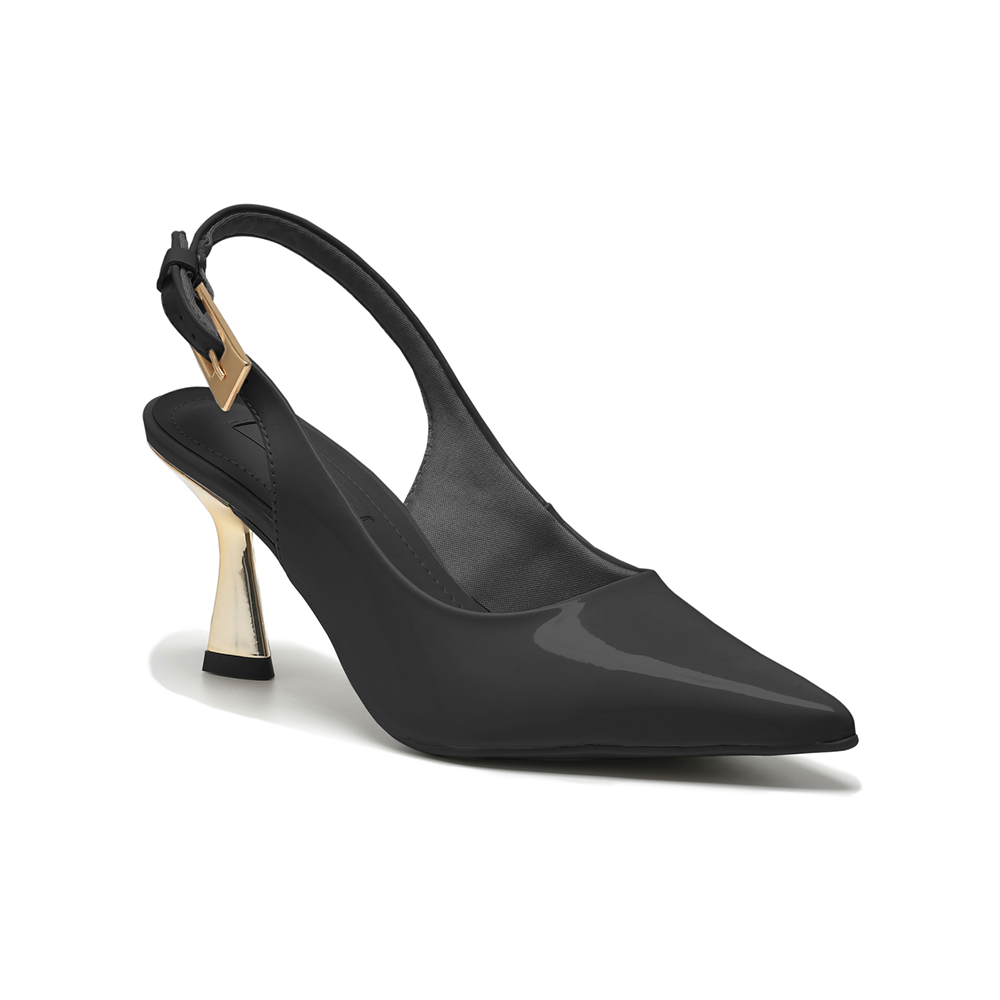 Zapato Via Marte 145012-04 Taco 8.5 Charol