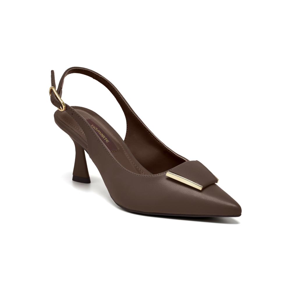 Zapato Via Marte 145020-01 Taco 8.5 Pelica