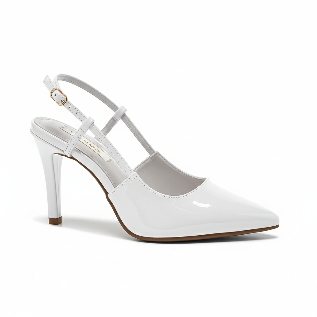 Zapato Via Marte 215012-01 Taco 9.5 Charol