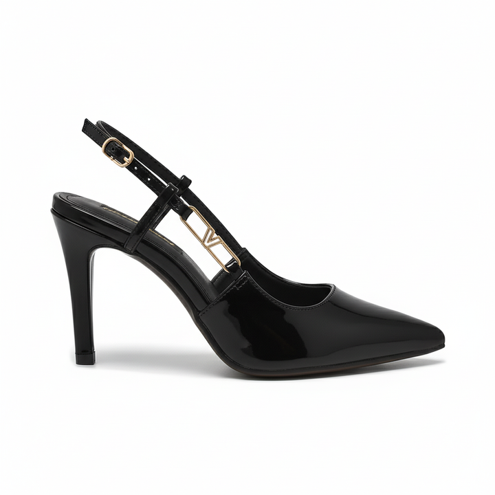 Zapato Via Marte 215012-01 Taco 9.5 Charol