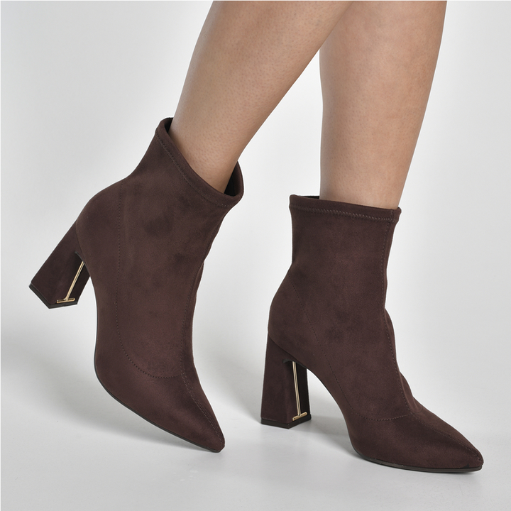 Botin Via Marte 343004-02 Taco 10 Gamuza