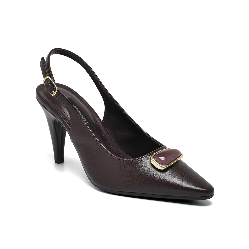 Zapato Via Marte 347005-01 Taco 7 Pelica