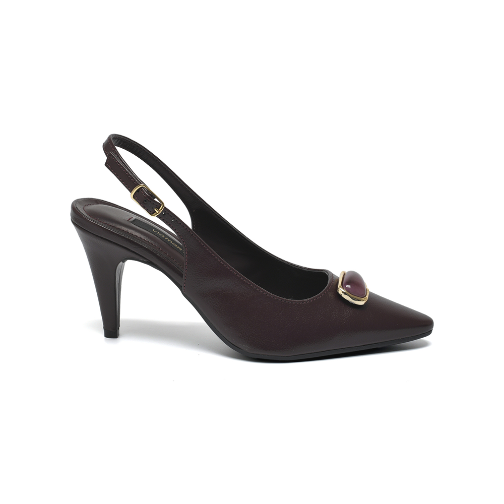 Zapato Via Marte 347005-01 Taco 7 Pelica