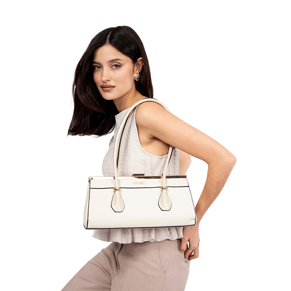 Cartera Via Uno RX258067 Blanco Off