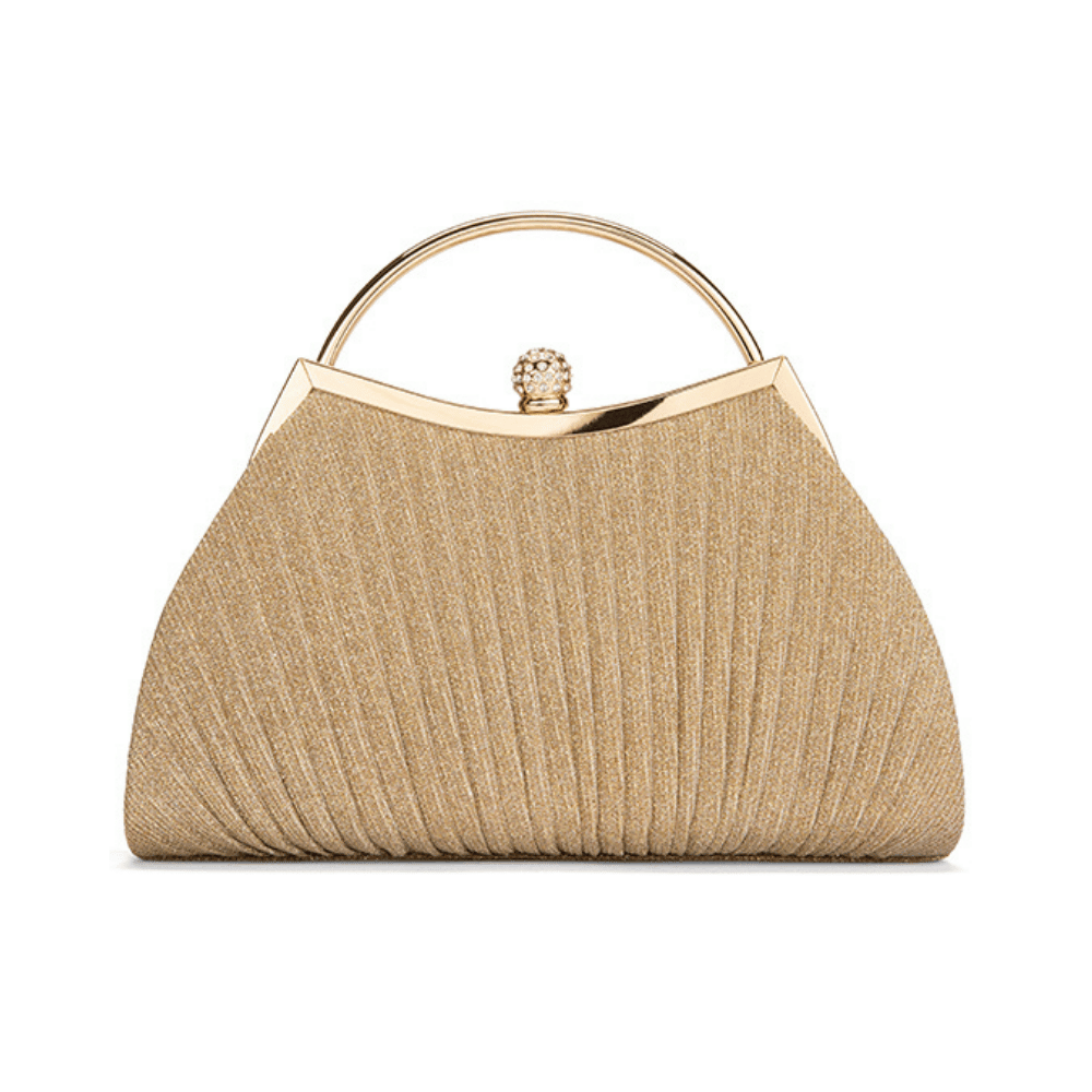 Cartera Via Uno YL-2406 Dorado