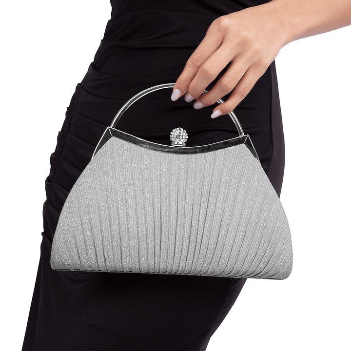 Cartera Via Uno YL-2406 Plata