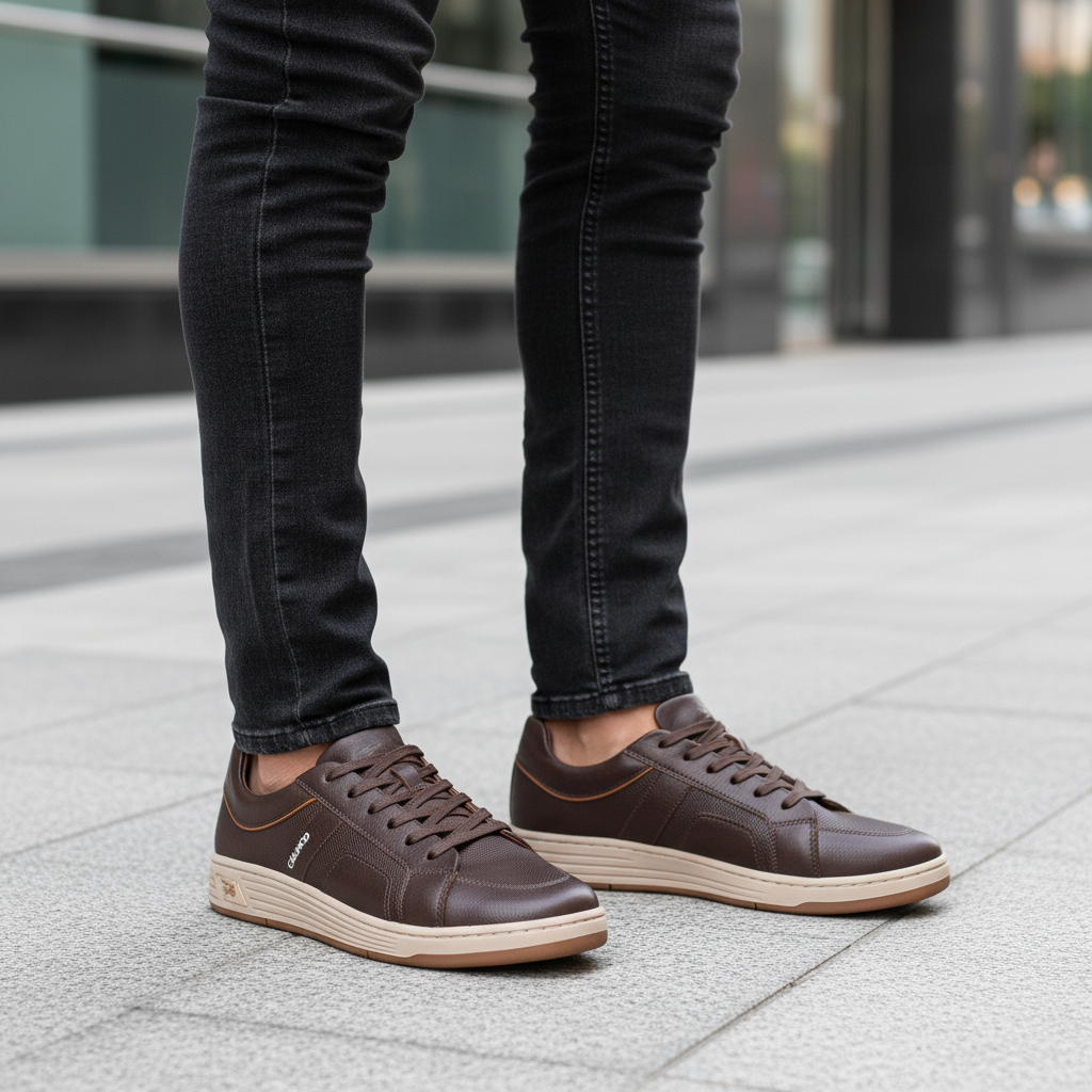 Zapatilla Calimod UIQ001 Canela - Lifestyle Masculino