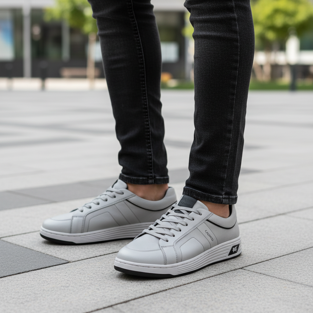 Zapatilla Calimod UIQ002 Cemento - Lifestyle Masculino