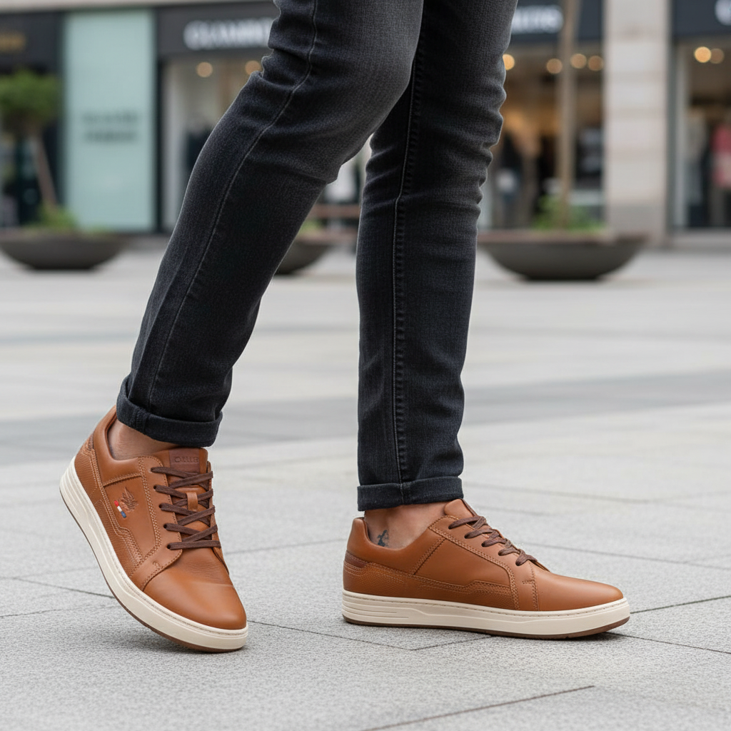 Zapatilla Calimod UIR001 Tan - Lifestyle Masculino