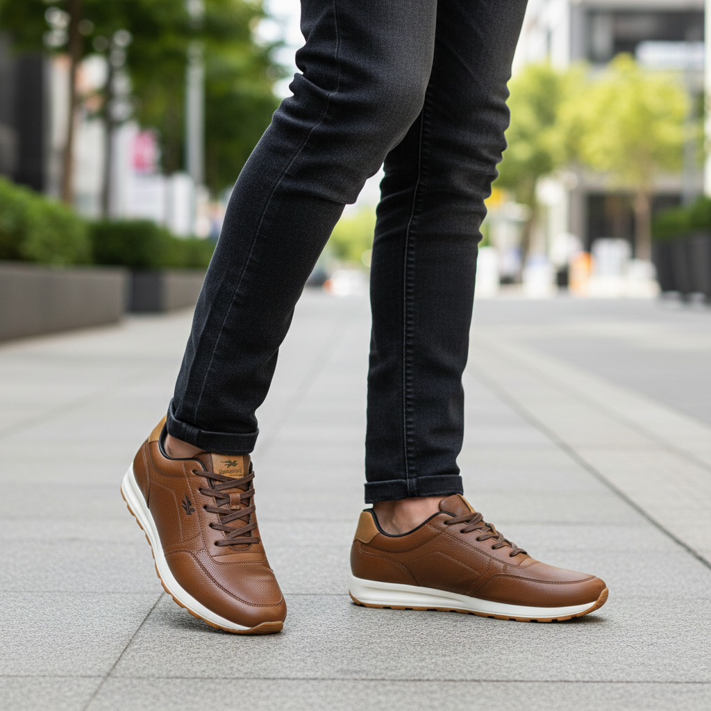 Zapatilla Calimod UIV002 Nutria - Lifestyle Masculino