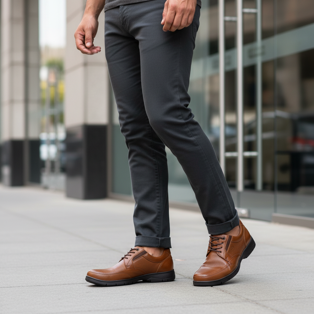 Zapato Calimod CIM003 Tan - Lifestyle Masculino